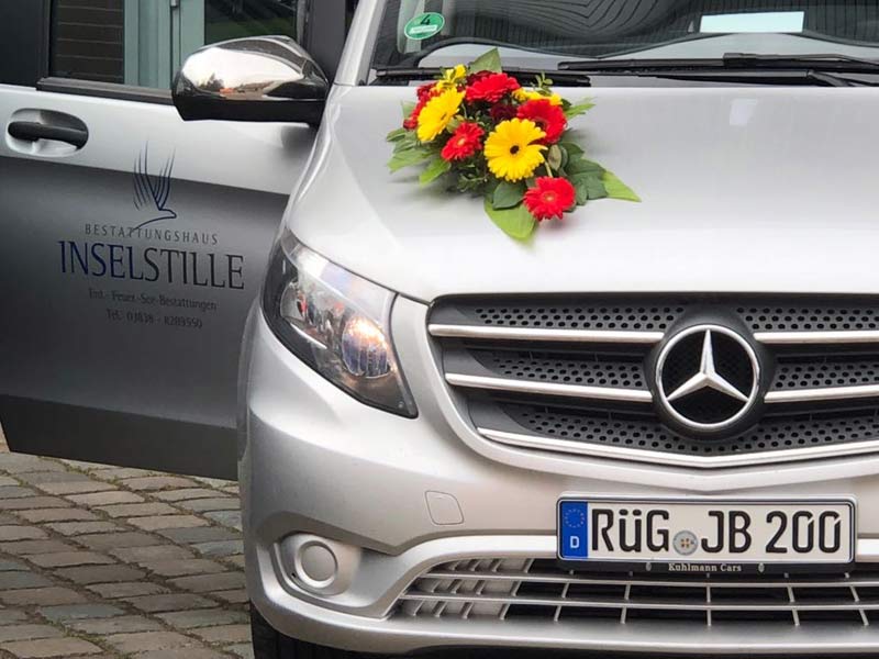 Fahrzeugflotte Bestattungshaus Inselstille